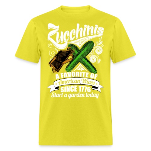Zucchinis_PrintWhite - Men's T-Shirt