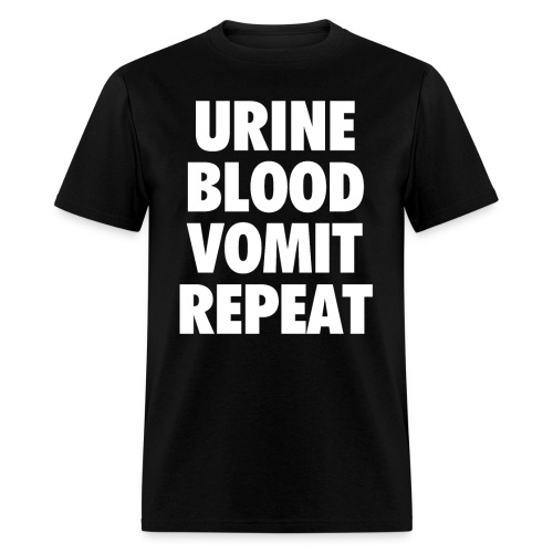 urine-blood-vomit - Men's T-Shirt