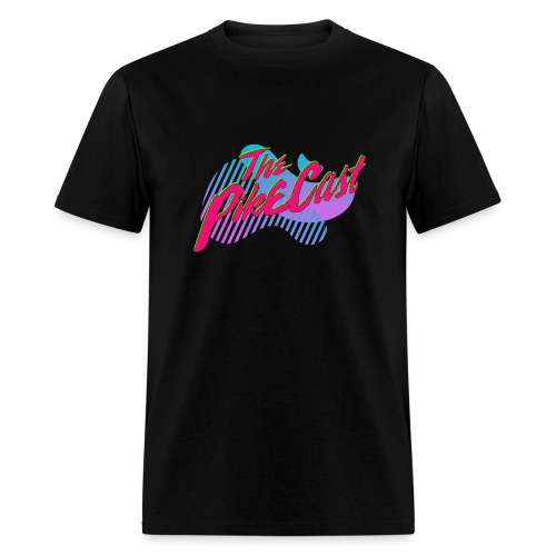 The PikeCast Synthwave Logo - Men's T-Shirt