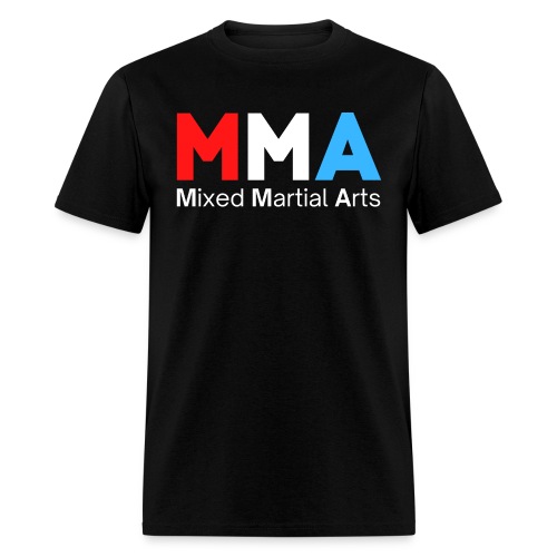 MMA Mixed Martial Arts (USA Red, White & Blue) - Men's T-Shirt