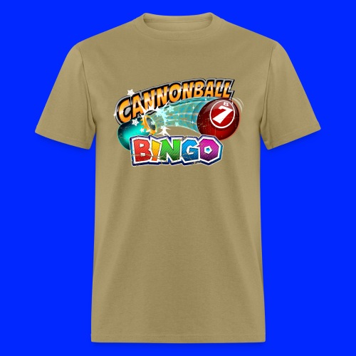 Vintage Cannonball Bingo Logo - Men's T-Shirt