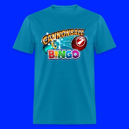 Vintage Cannonball Bingo Logo - Men's T-Shirt