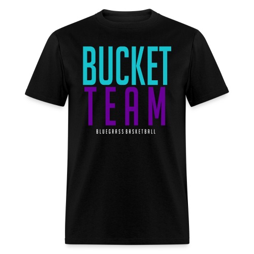 BucketTeamAquaPurple gif - Men's T-Shirt