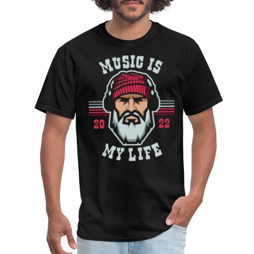 music life headphones - Men's T-Shirt
