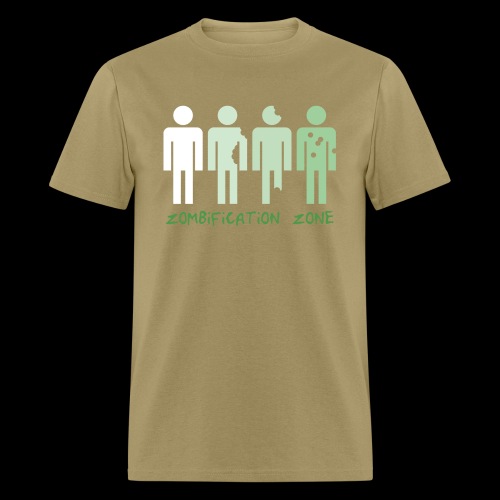 Zombification Zone - Men's T-Shirt