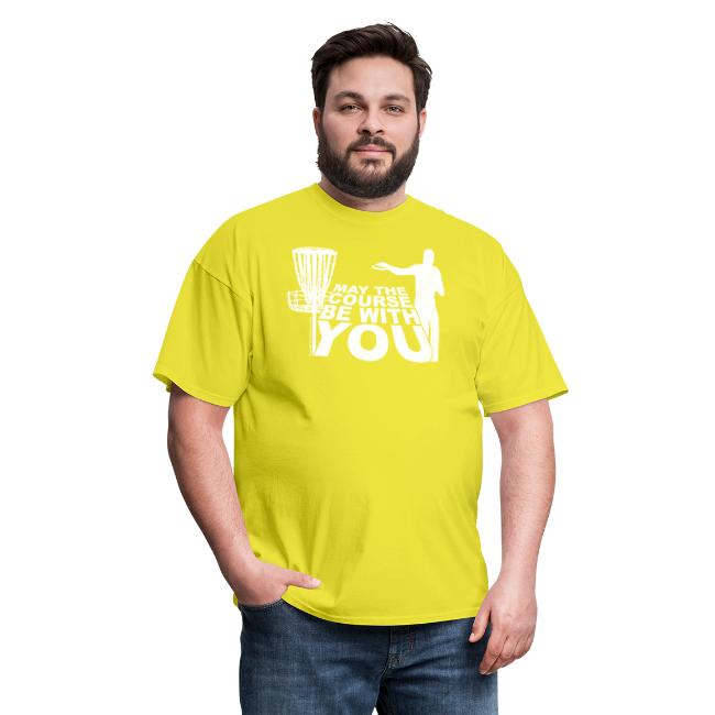 May the Course Be With You Disc Golf Shirt Copy