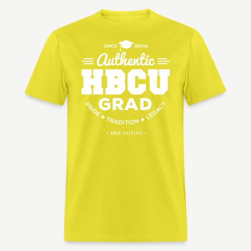 Authentic HBCU Grad - Men's T-Shirt