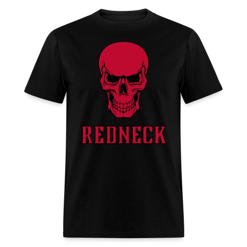 Redneck Red Skull - Men's T-Shirt