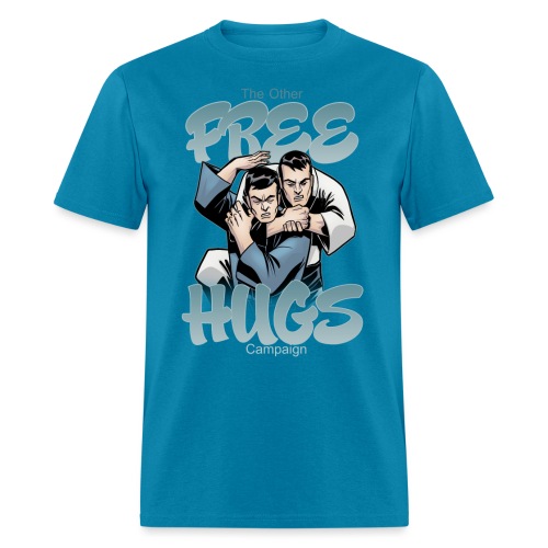 Judo shirt Jiu Jitsu shirt Free Hugs - Men's T-Shirt