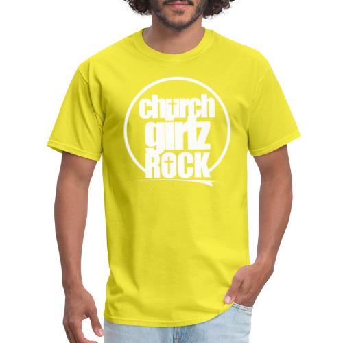 cgr_logo2_white - Men's T-Shirt