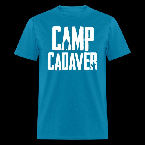 Camp Cadaver White Logo - Men's T-Shirt