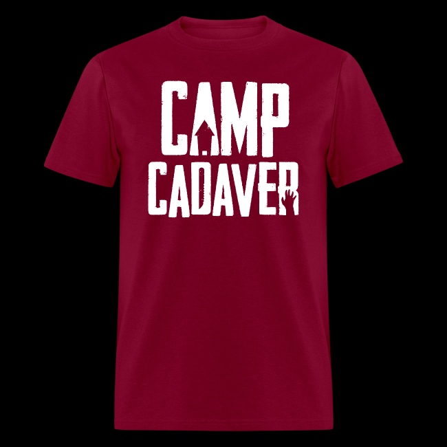 Camp Cadaver White Logo
