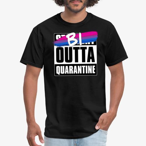 Bi Outta Quarantine - Bisexual Pride - Men's T-Shirt