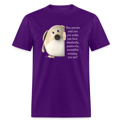 amazing dog (for dark) - Men's T-Shirt