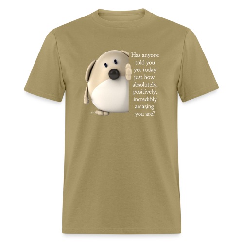 amazing dog (for dark) - Men's T-Shirt
