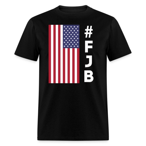 FJB Fuck Joe Biden USA Flag - Men's T-Shirt