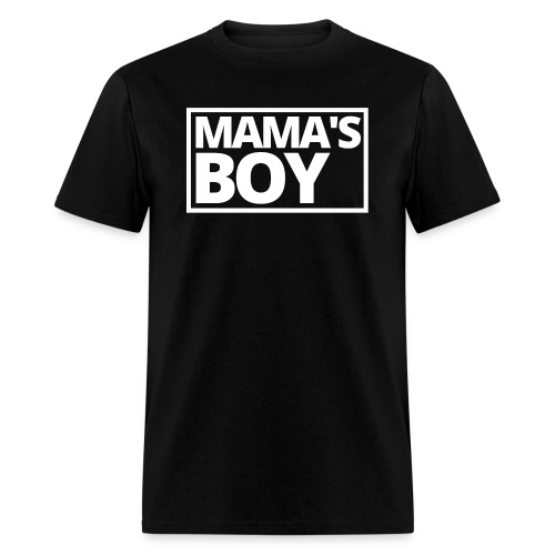 MAMA's Boy (White Stamp Version) - Men's T-Shirt