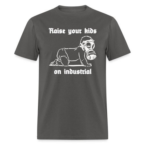 Industrial Baby (white) - Men's T-Shirt