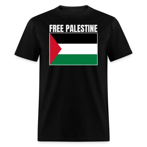 FREE PALESTINE, Palestinian Flag - Men's T-Shirt