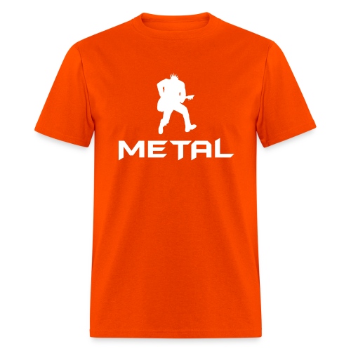 Metal White - Men's T-Shirt