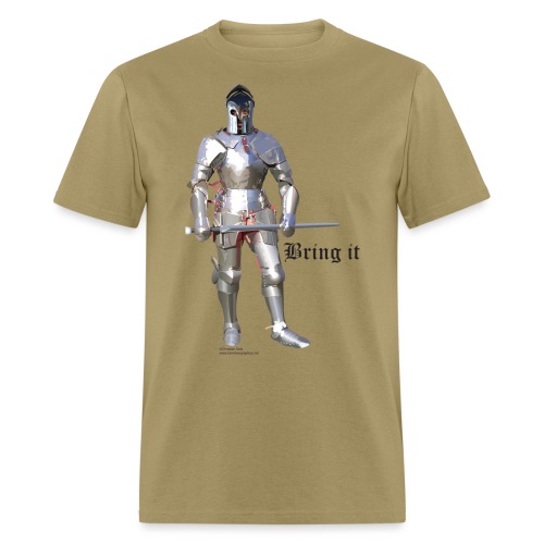 Plate Armor Bring it men's standard T - Men's T-Shirt