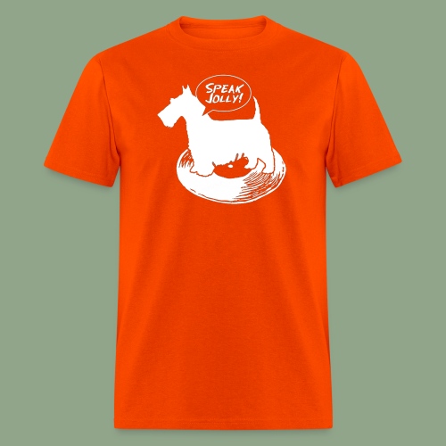 Speak Jolly logo (shirt) - Men's T-Shirt