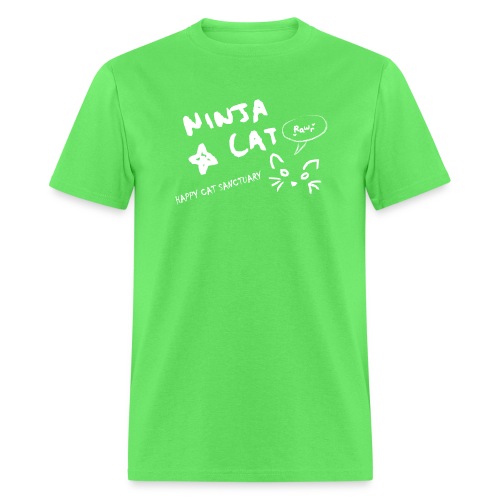Ninja Cat Logo - Men's T-Shirt