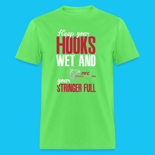 Hooks Wet 1 - Men's T-Shirt