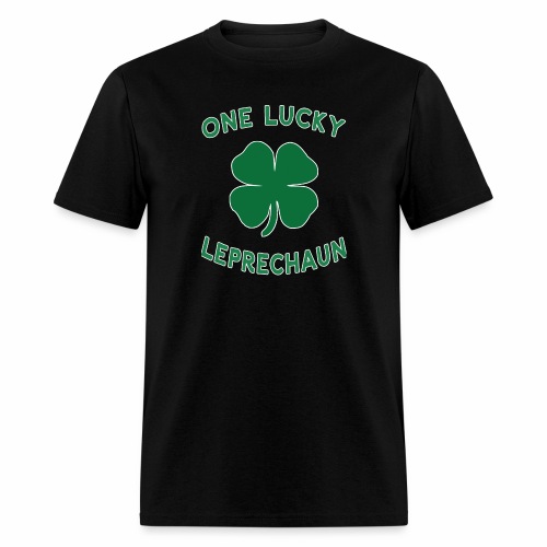Lucky Leprechaun St Patrick Day Irish Shamrock. - Men's T-Shirt