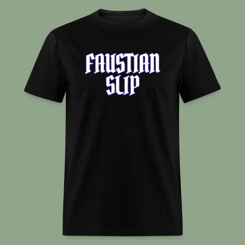 Faustian Slip Logo - Men's T-Shirt