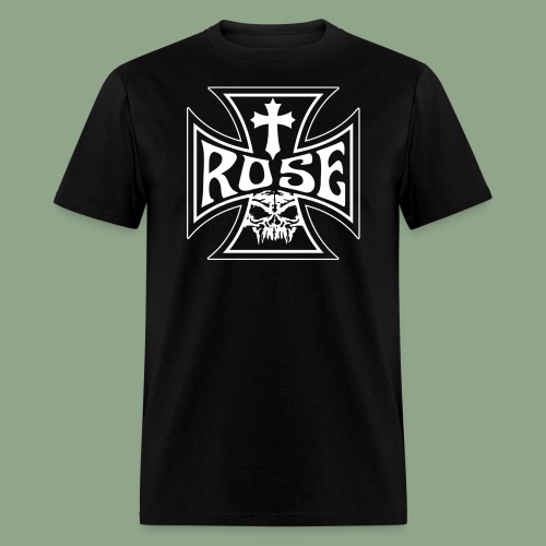 Rose - Iron Cross T-Shirt - Men's T-Shirt