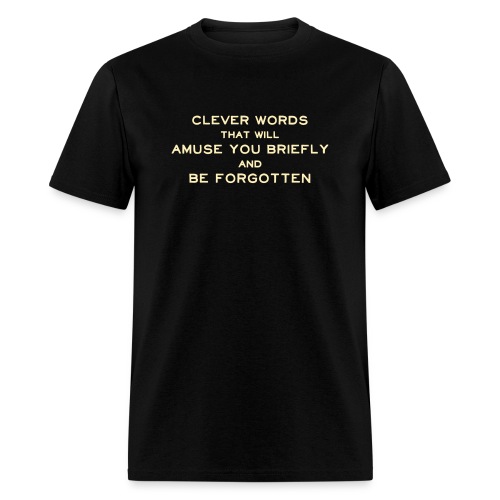 cleverwords - Men's T-Shirt