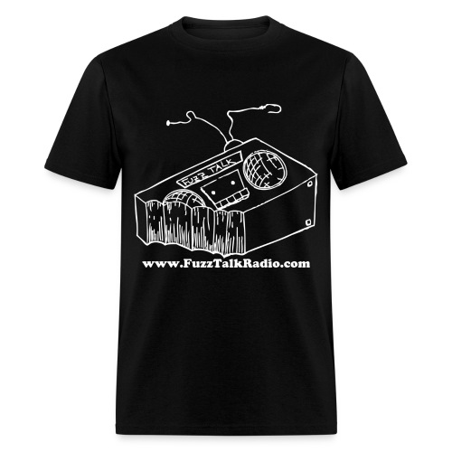 FTRLogoWhiteAddress - Men's T-Shirt