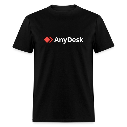 AnyDesk white logo - Men's T-Shirt