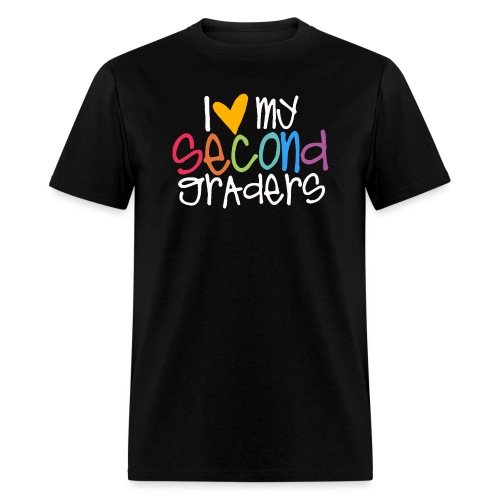 I Love My Second Graders Teacher Shirt - Men's T-Shirt