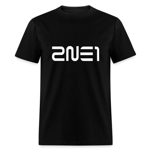 2NE1 Logo in White Women's V-Neck - Men's T-Shirt