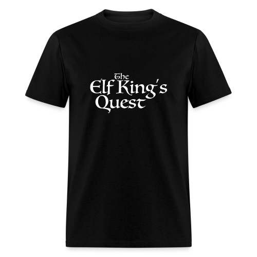 The Elf King's Quest Logo White - Men's T-Shirt