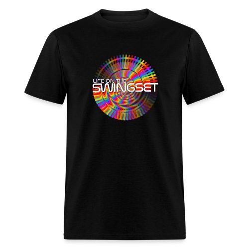 Spiral on the Swingset - Men's T-Shirt