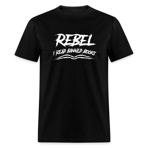 Rebel - I read banned books - Men's T-Shirt