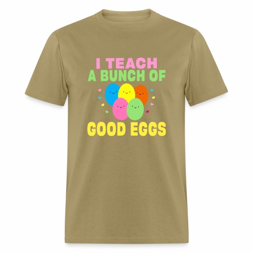 I Teach a Bunch of Good Eggs School Easter Bunny - Men's T-Shirt