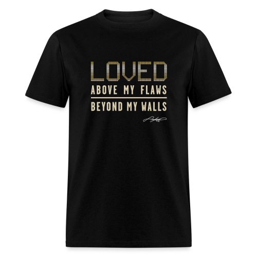 LOVED! (Nonmetallic Gold) - Men's T-Shirt
