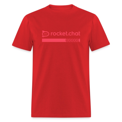 Community Designed Red Logo T-shirt - Men's T-Shirt