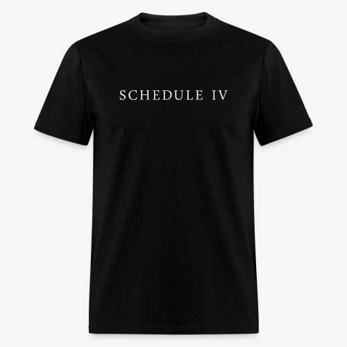 Schedule IV Logo - Men's T-Shirt