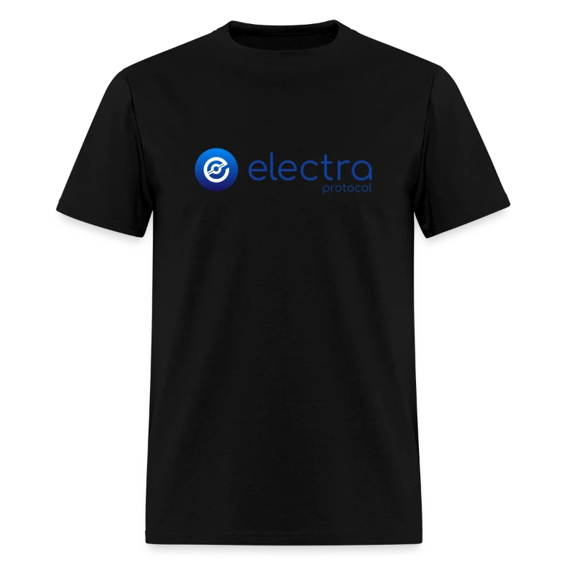 Electra Protocol Blue Logo - Men's T-Shirt