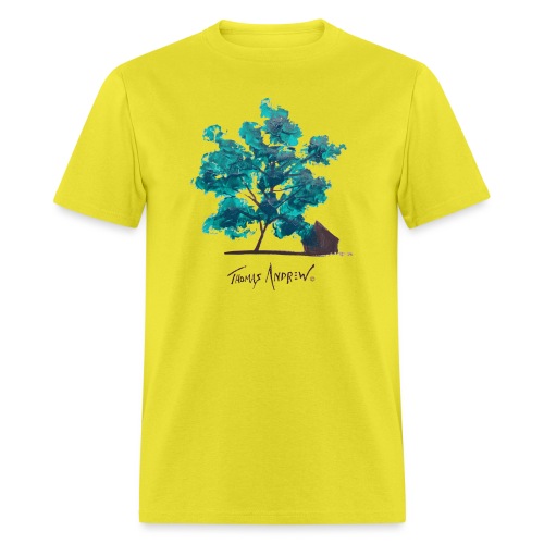 Teal Tree PNG - Men's T-Shirt