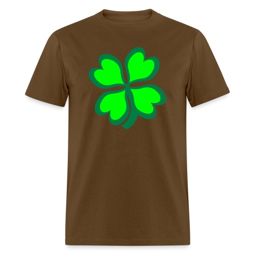 4 leaf clover - Men's T-Shirt