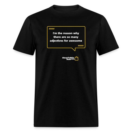 adjectives design - Men's T-Shirt