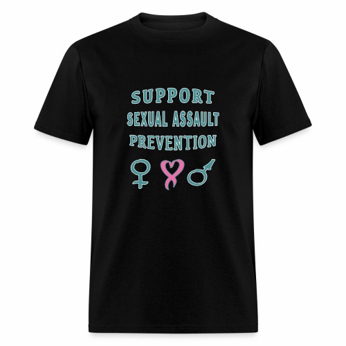 Support Sexual Assault Prevention Awareness Month. - Men's T-Shirt