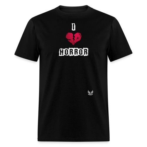 I heart horror 01 png - Men's T-Shirt