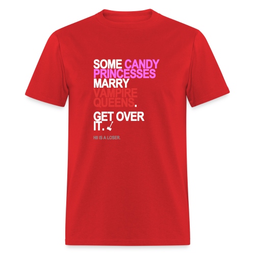 some candy princesses marry vampire quee - Men's T-Shirt